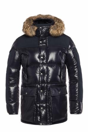 Down jacket with fur hood, zdjęcie 1 Down jacket with fur hood od Moncler